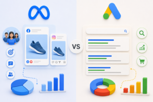 Meta Ads vs Google Ads: dónde invertir primero según tu tipo de negocio